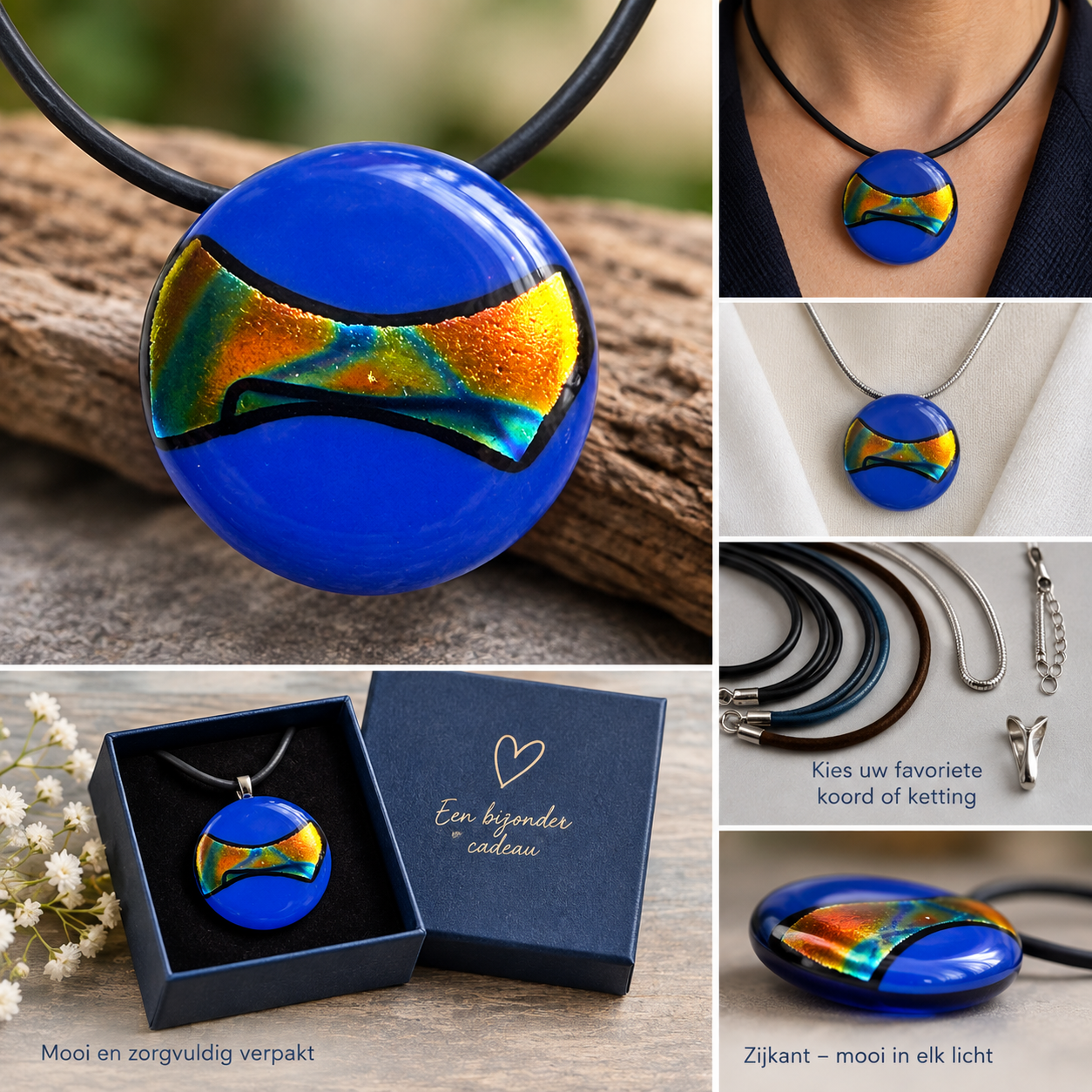 Blue with a Glimmer of Gold - Image 2