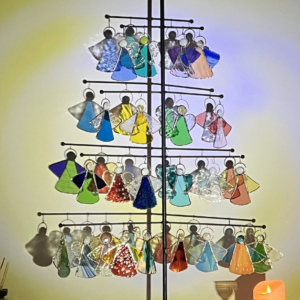 Glazen engelen – licht in glas