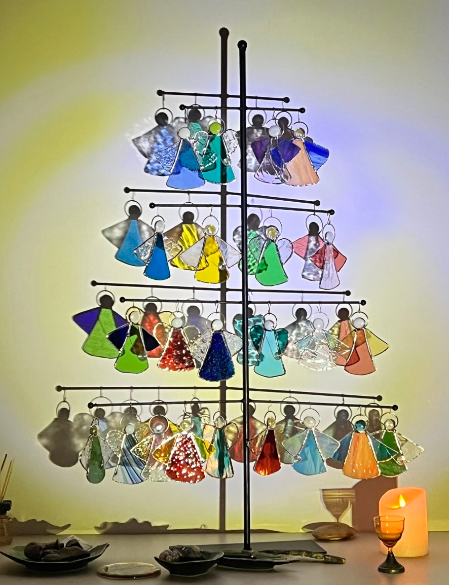 Glazen engelen – licht in glas