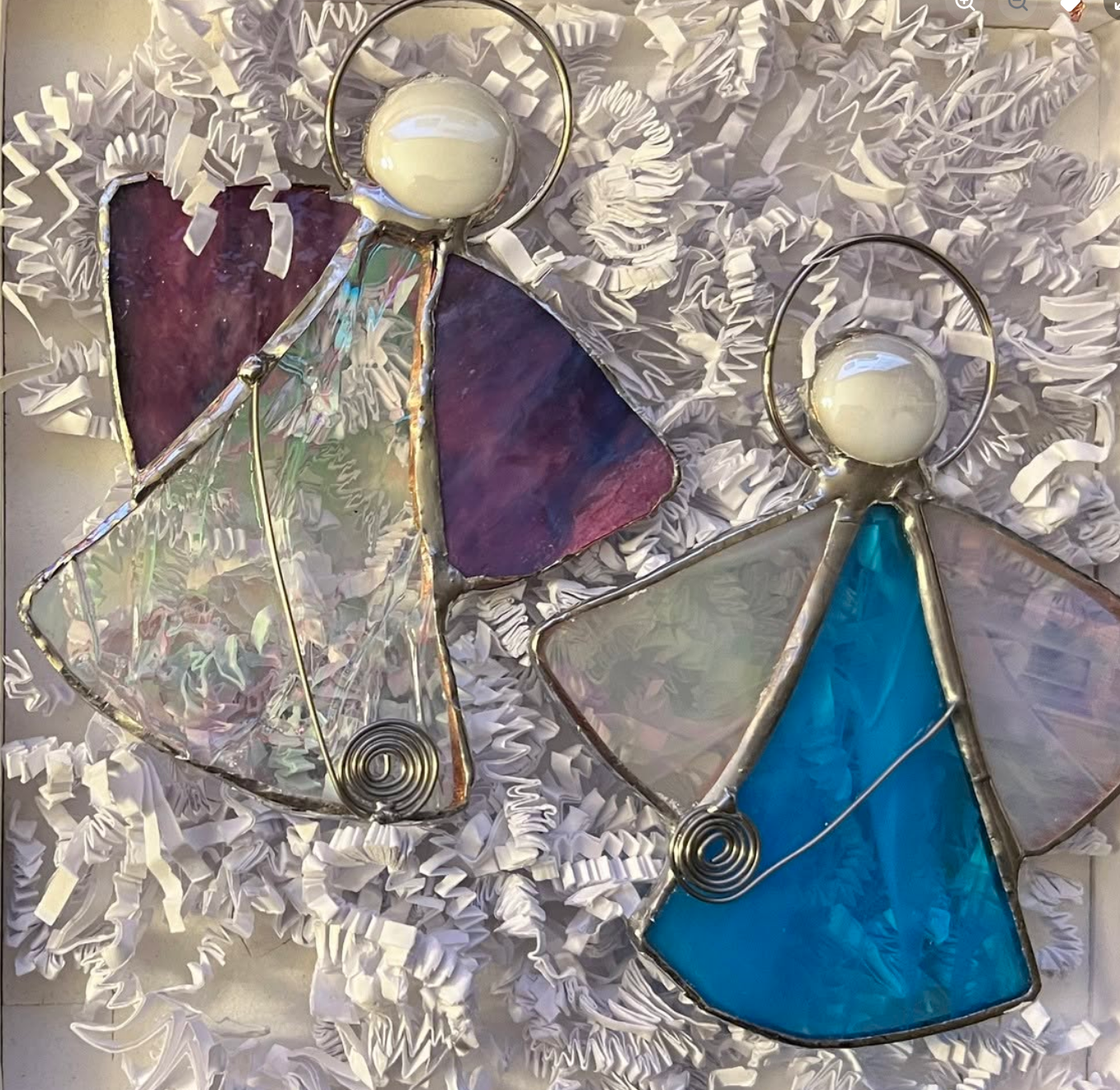 Glazen engelen – licht in glas - Afbeelding 2