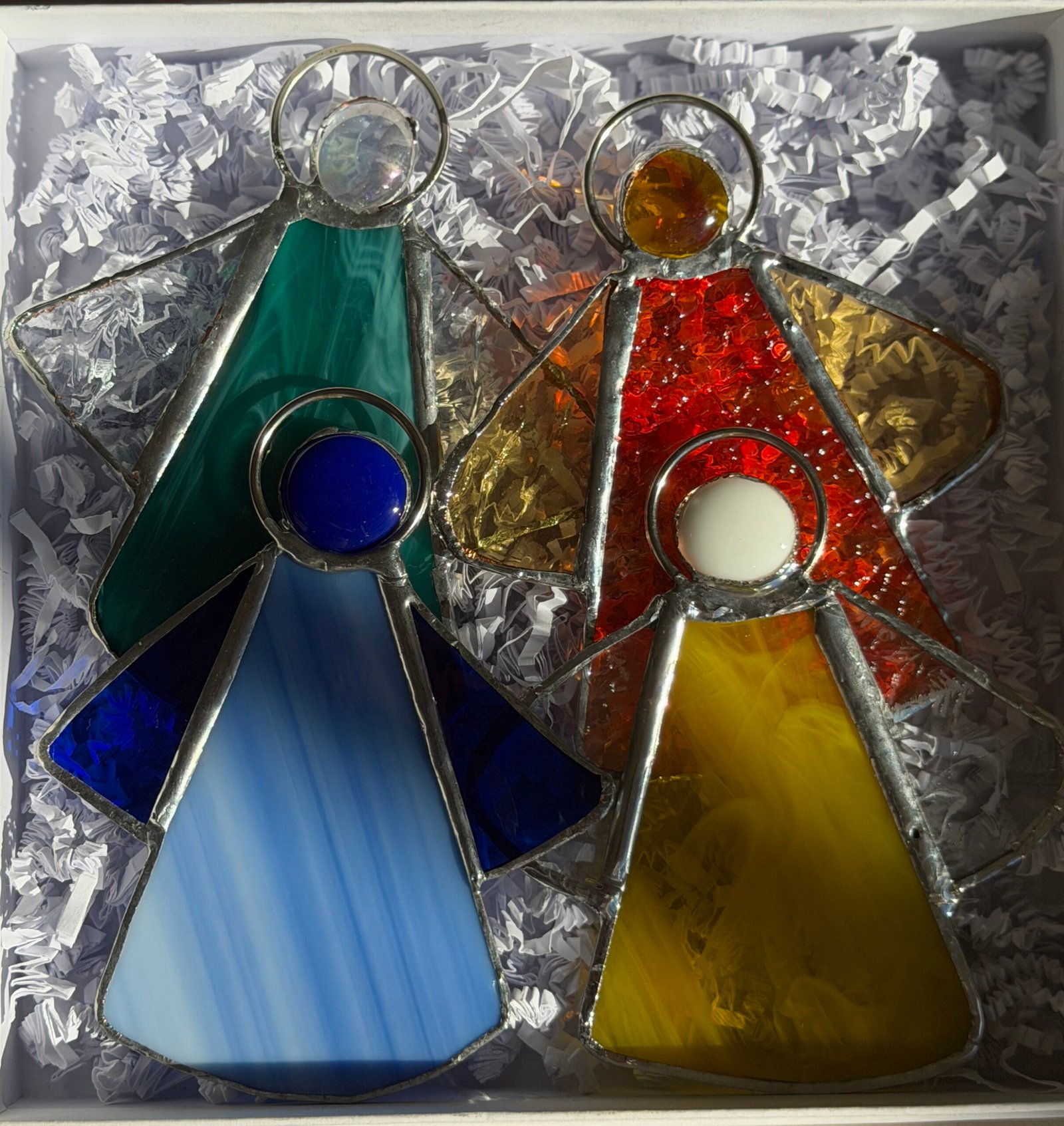 Tiffany-engeltjes – set van 4 - Afbeelding 4