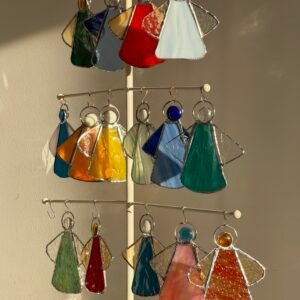 Glazen engelen – licht in glas